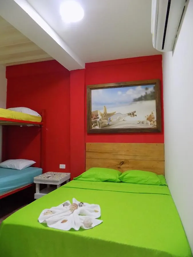 Vandrarhem Hostal Caracoles Cartagena Colombia